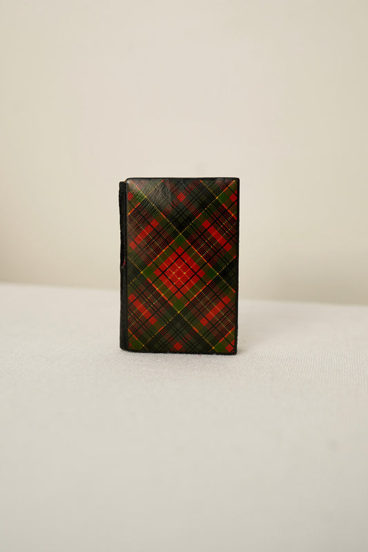 Victorian Scottish Tartanware Needle Case “Caledonia”, c. 1860–1880