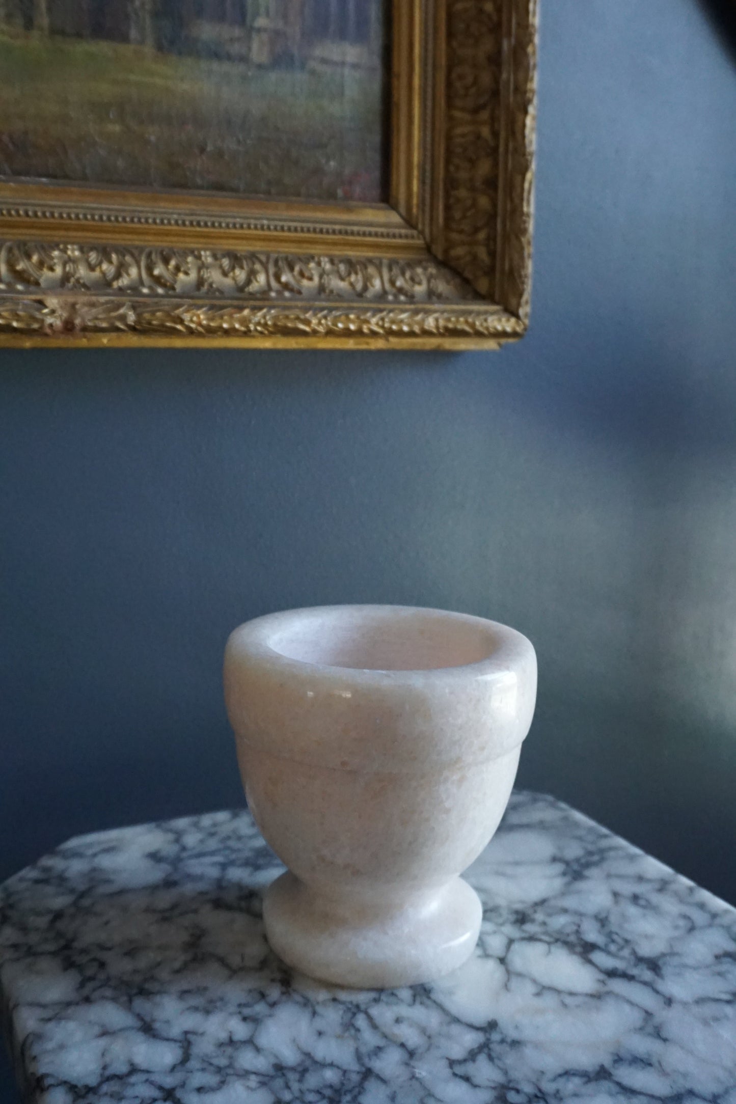 Italian Alabaster Mortar Bowl