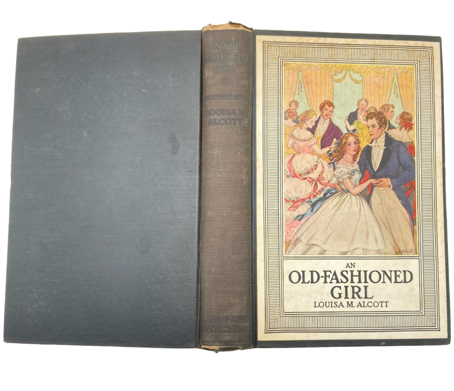 1926 "An Old-Fashioned Girl" Victorian Cloth Book