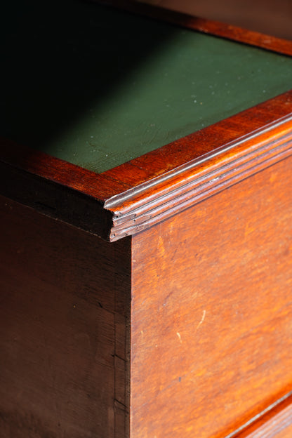English Mahogany Library Steps in the Regency Taste