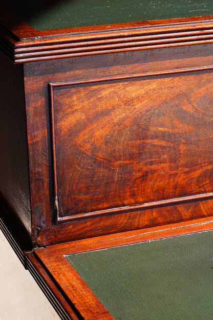 English Mahogany Library Steps in the Regency Taste