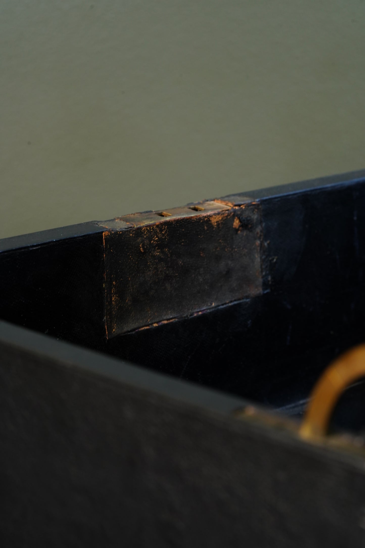 Antique Victorian English Leather Despatch Box