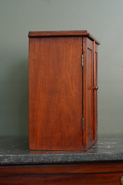 Antique English Miniature Collector's Cabinet, Circa 1890