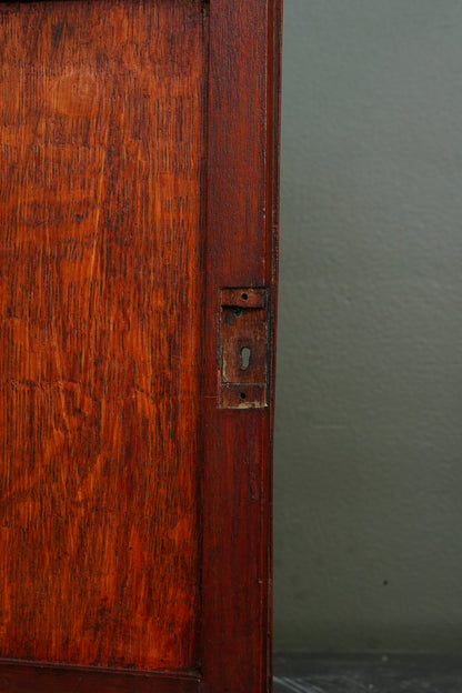 Antique English Miniature Collector's Cabinet, Circa 1890