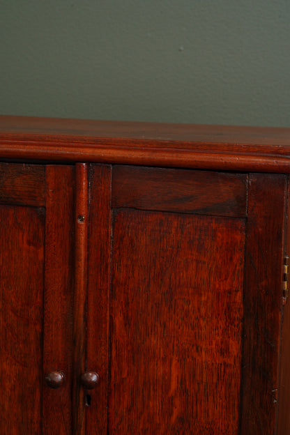 Antique English Miniature Collector's Cabinet, Circa 1890