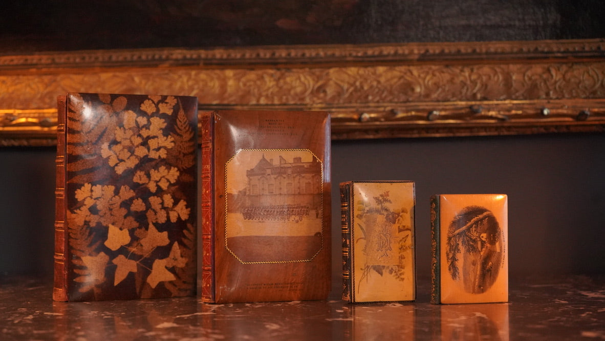 Mauchline Binding 1849 "The Poetical Works of Sir Walter Scott"