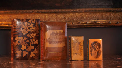 Mauchline Binding 1849 "The Poetical Works of Sir Walter Scott"