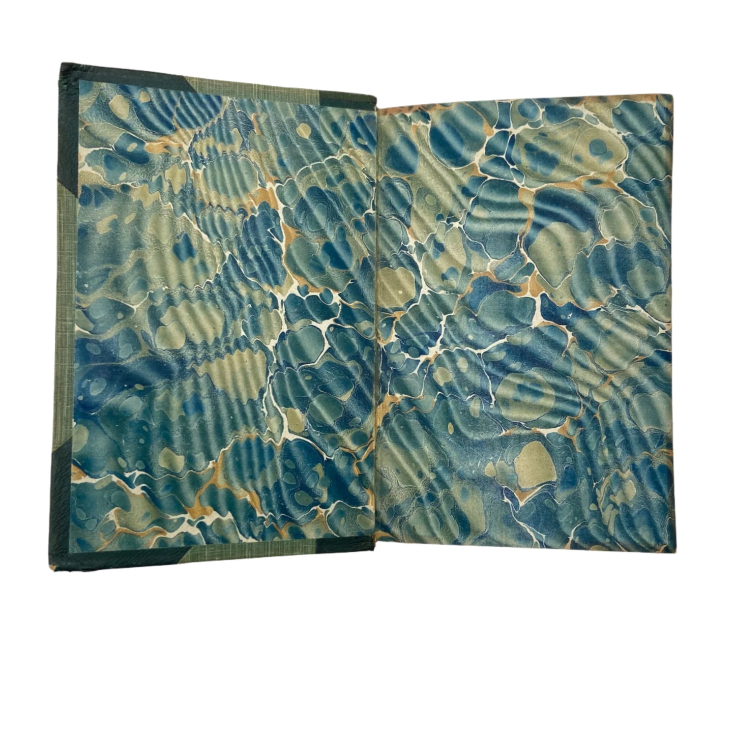 1916 "The Surgeon’s Log" Green Half Leather Book