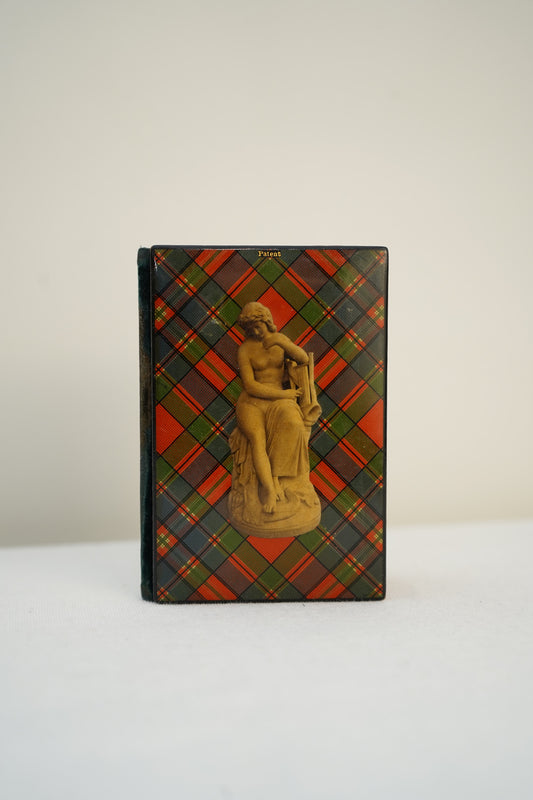 Victorian Scottish Tartanware Aide Memoire Pocket Notebook c. 1860–1880