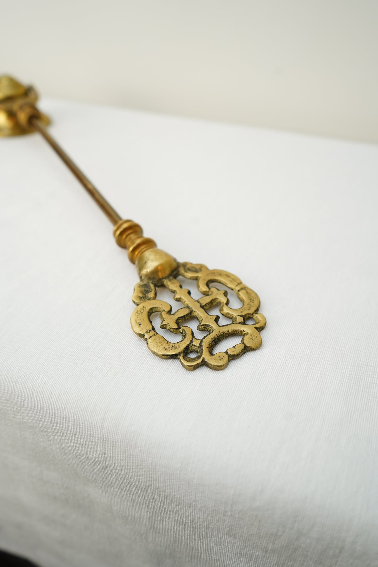 Large Brass Candle Snuffer