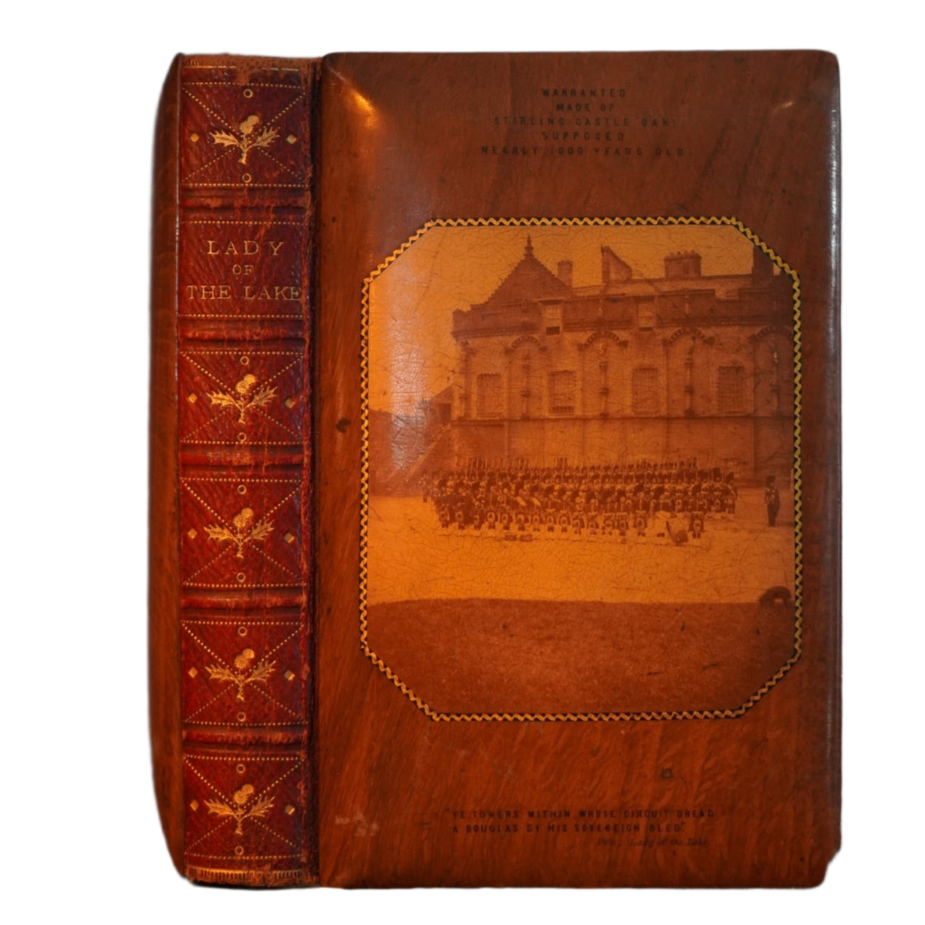 Mauchline Binding 1869 "The Lady of the Lake" by Sir Walter Scott