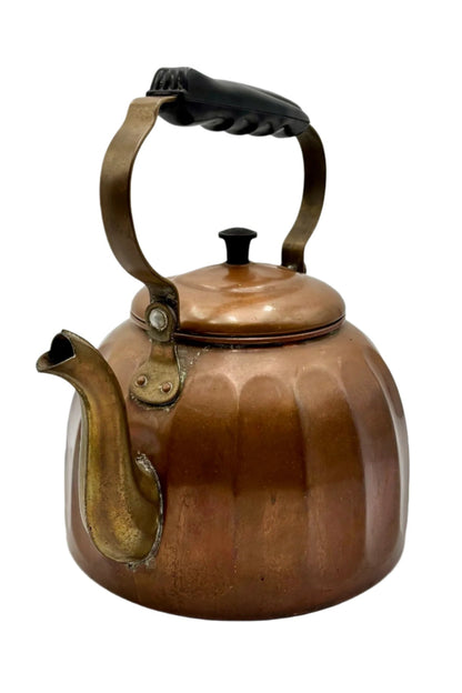 German Copper & Brass Tea Kettle