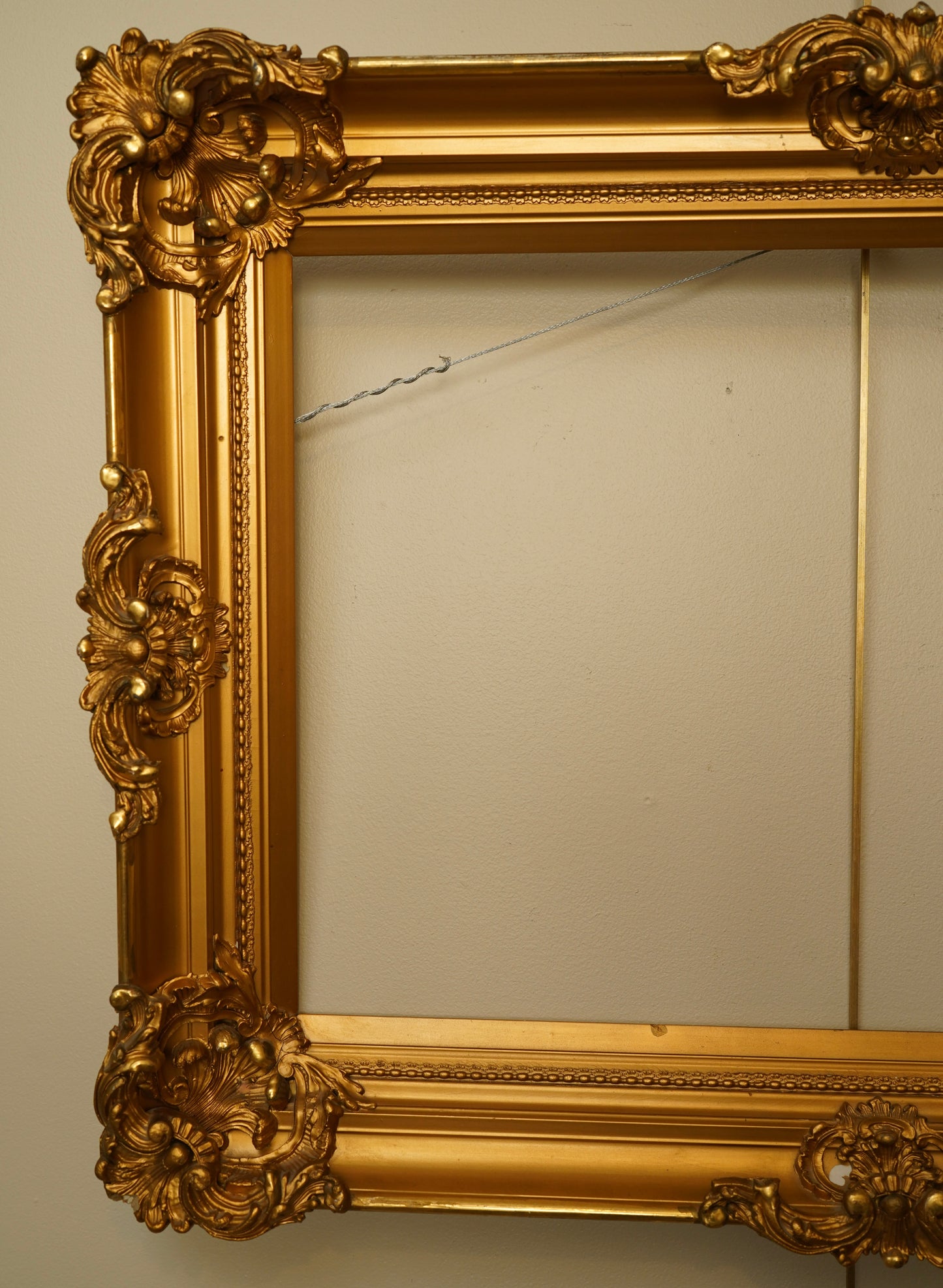Antique Giltwood Rococo Revival Frame | Ornate Gold Picture Frame, Late 19th–Early 20th Century