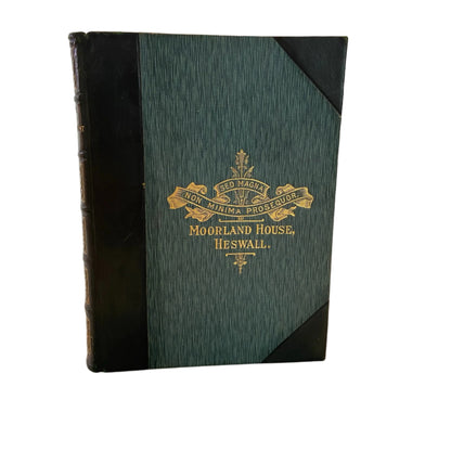 1908 Old Testament Stories Prize Binding Art Nouveau Leather