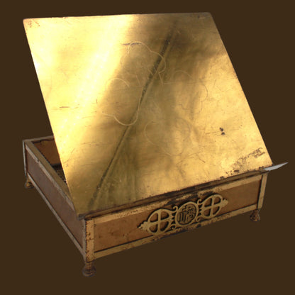 *RESERVED* Antique Brass Adjustable Bible Book Stand