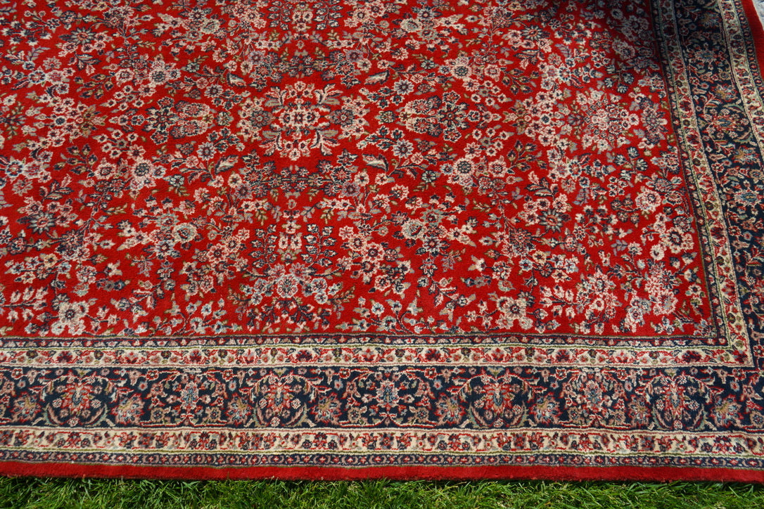 Vintage Persian Kashan-style Area Rug