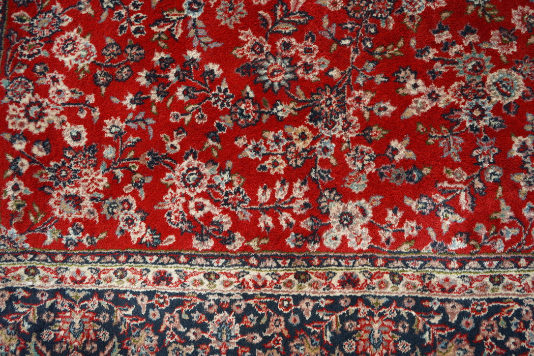 Vintage Persian Kashan-style Area Rug