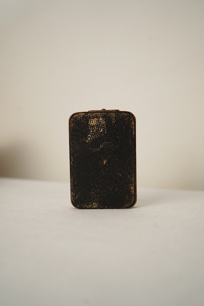 Victorian Scottish Tartanware Bezique Score Counter with Original Pegs, c. 1870–1900