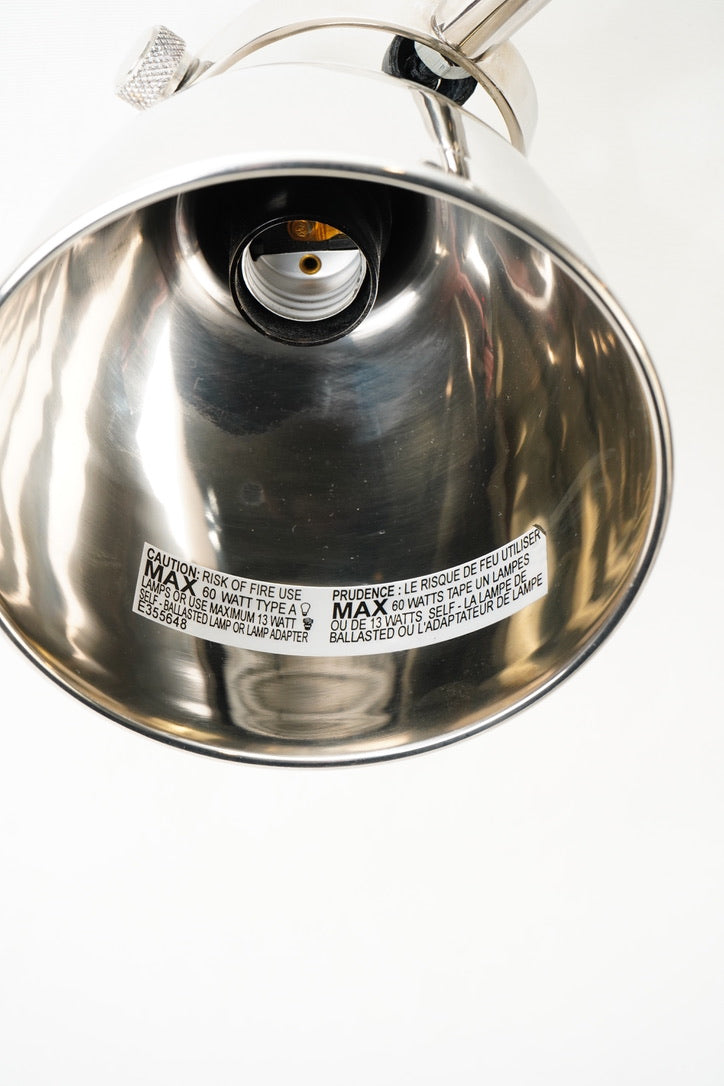 Chrome Adjustable Articulating Desk Lamp