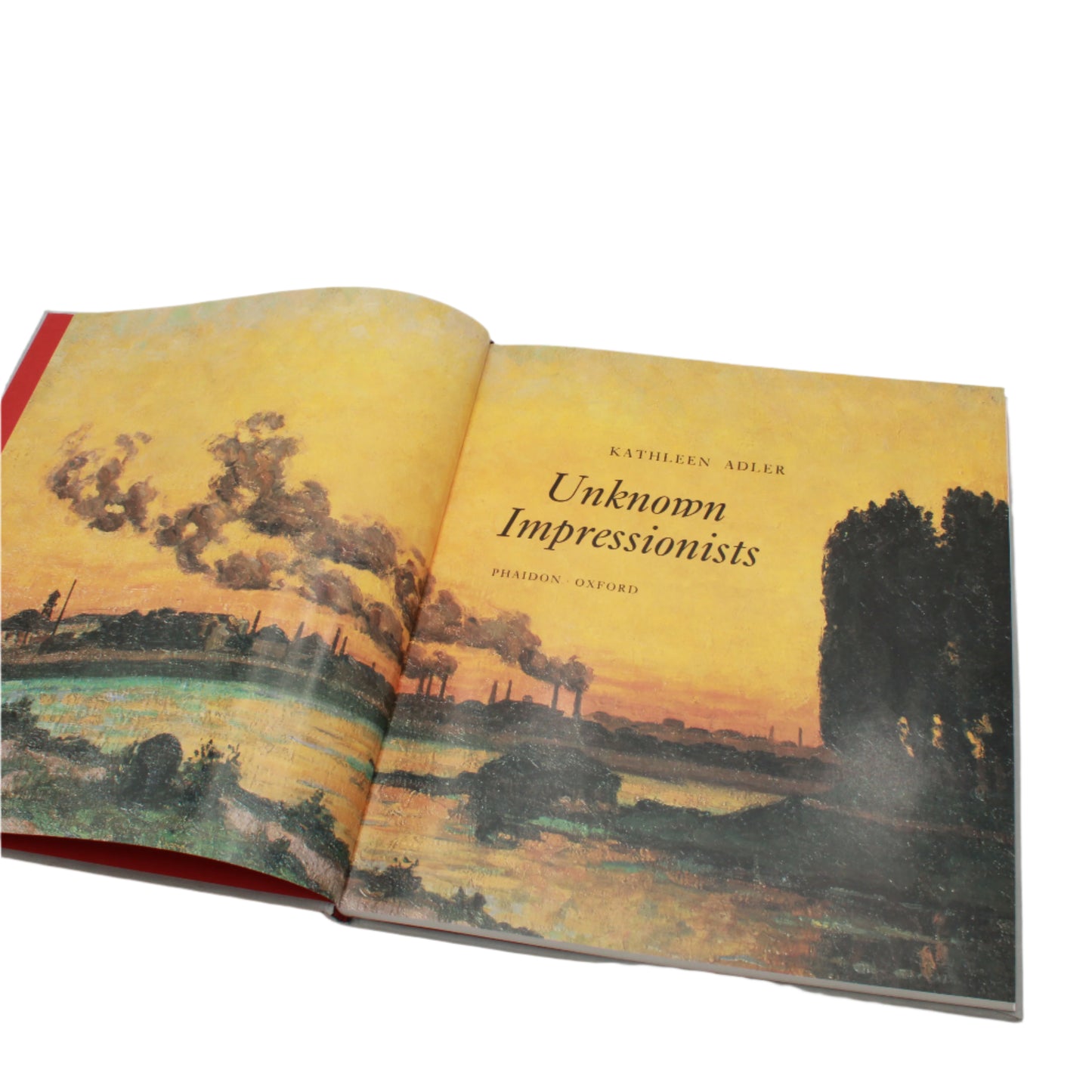 Vintage "Unknown Impressionists" Coffee Table Book