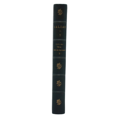 1865 Balzac La Comédie Humaine Vol 7 French Half Leather Literature