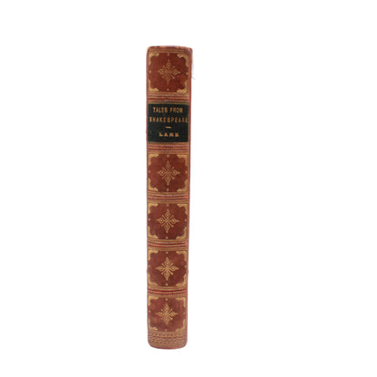 1890 Tales from Shakespeare Lamb Fine Red Calf Prize Binding