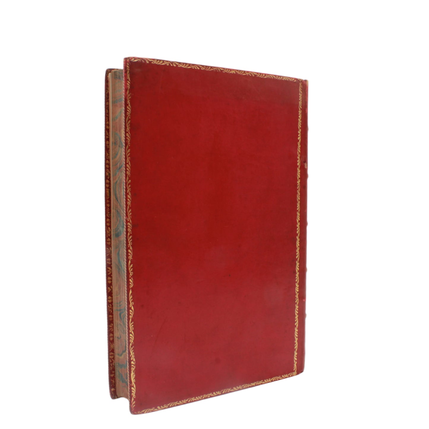 1890 "Tales from Shakespeare" Red Full Leather Prize Binding Book