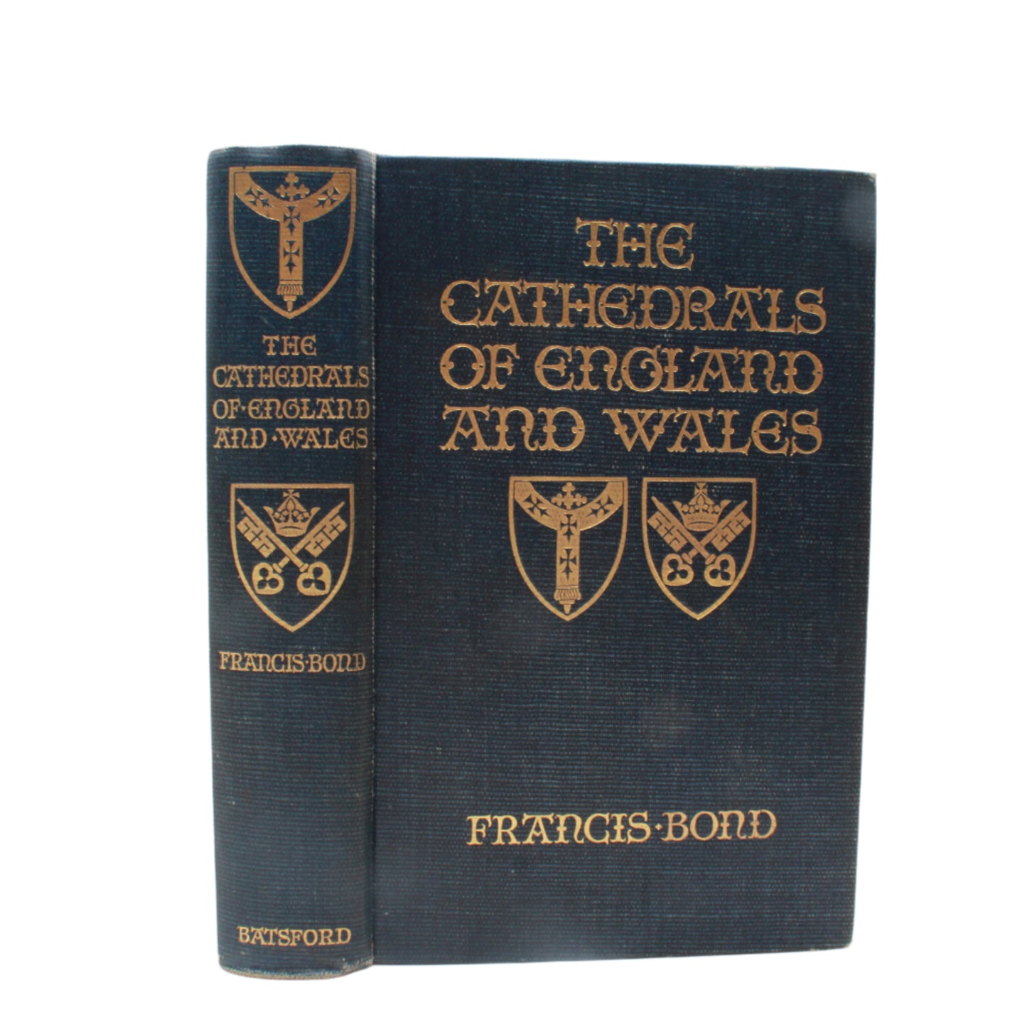 "The Cathedrals of England and Wales" Blue Cloth Book
