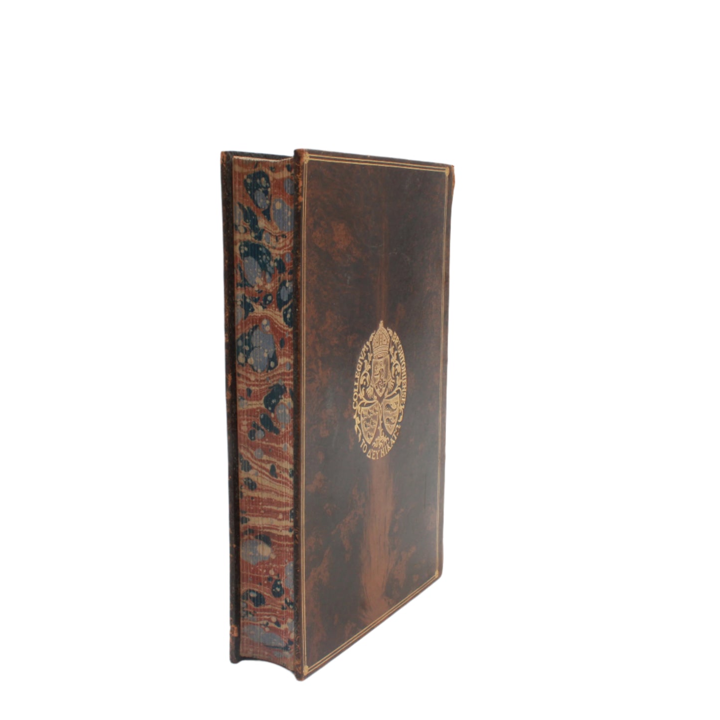 1890 “Oxford: Brief Historical and Descriptive Notes” by Andrew Lang – Antique Illustrated History Book in Tree Calf Prize Binding