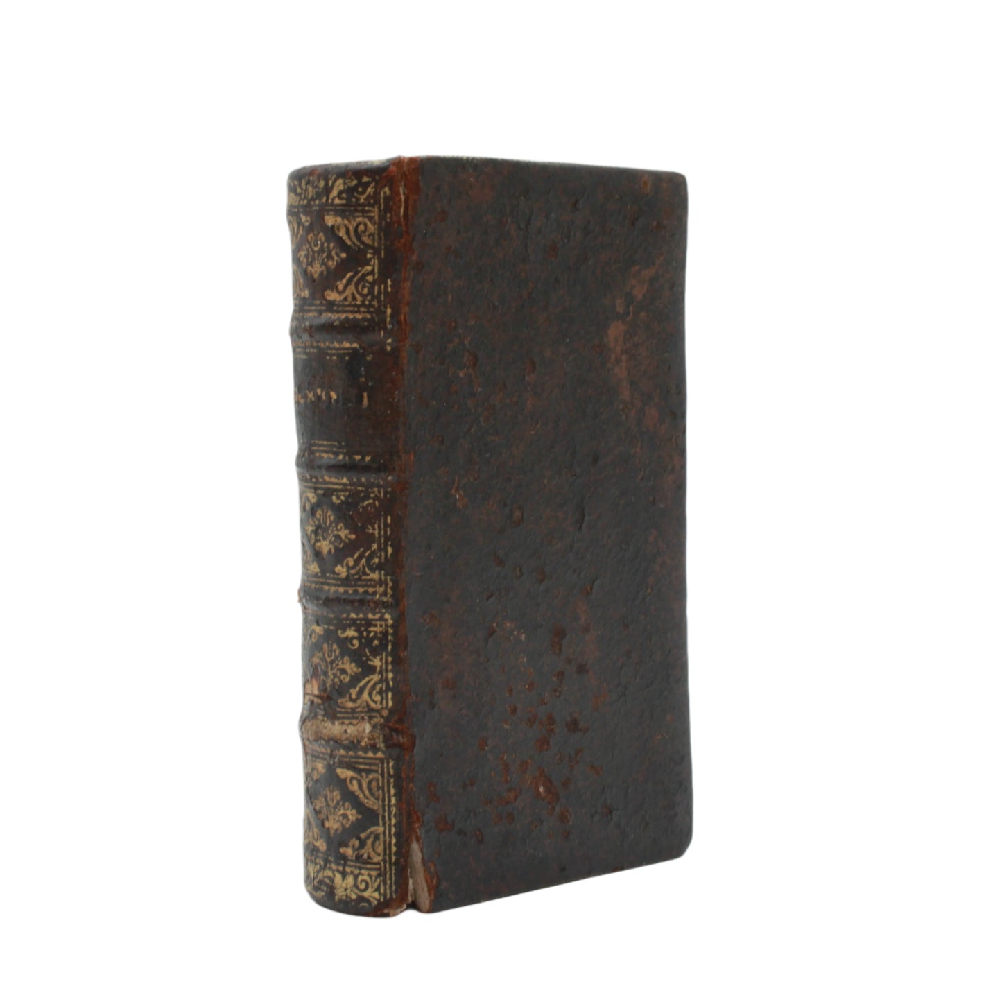 1661 "The Comedies of Terence (Terentii Comaediae Sex)" Mini Brown Full Leather Book