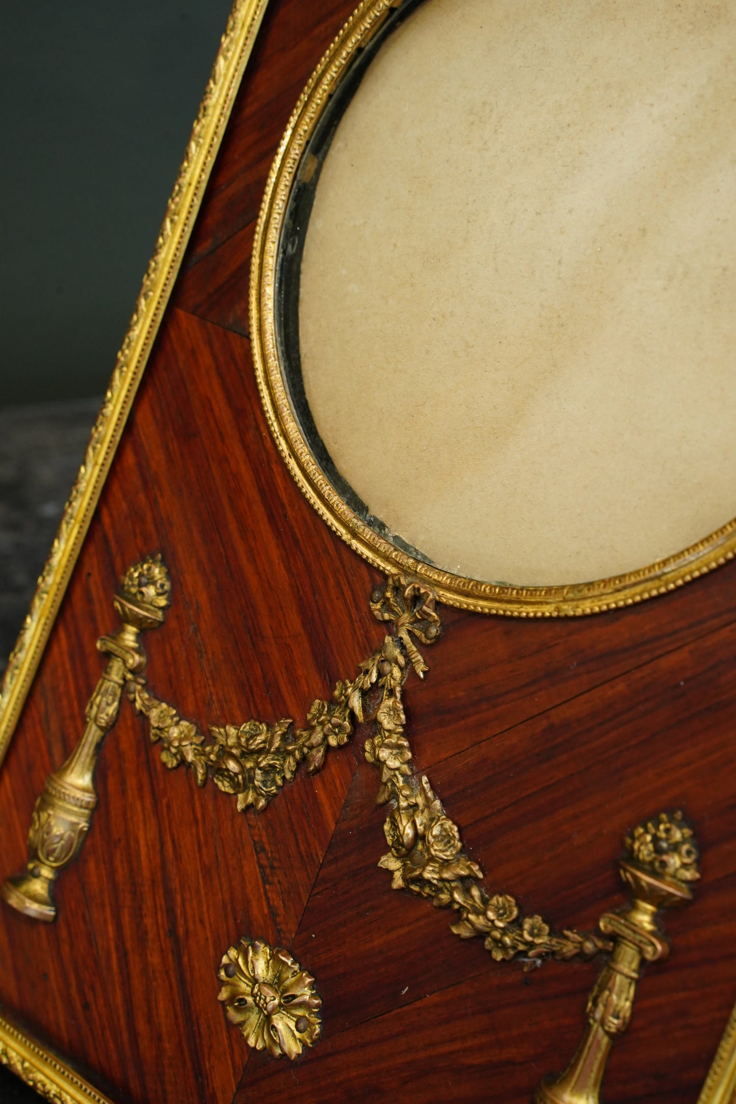 *RESERVED* French Louis XVI Ormolu and Kingwood Picture Frame