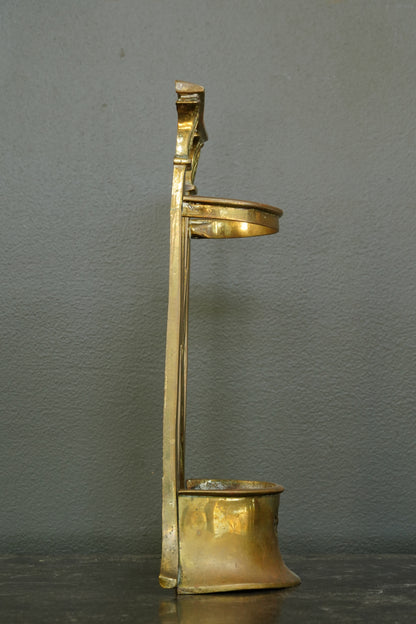 Antique Edwardian Brass Umbrella Stand