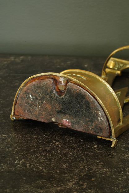 Antique Edwardian Brass Umbrella Stand