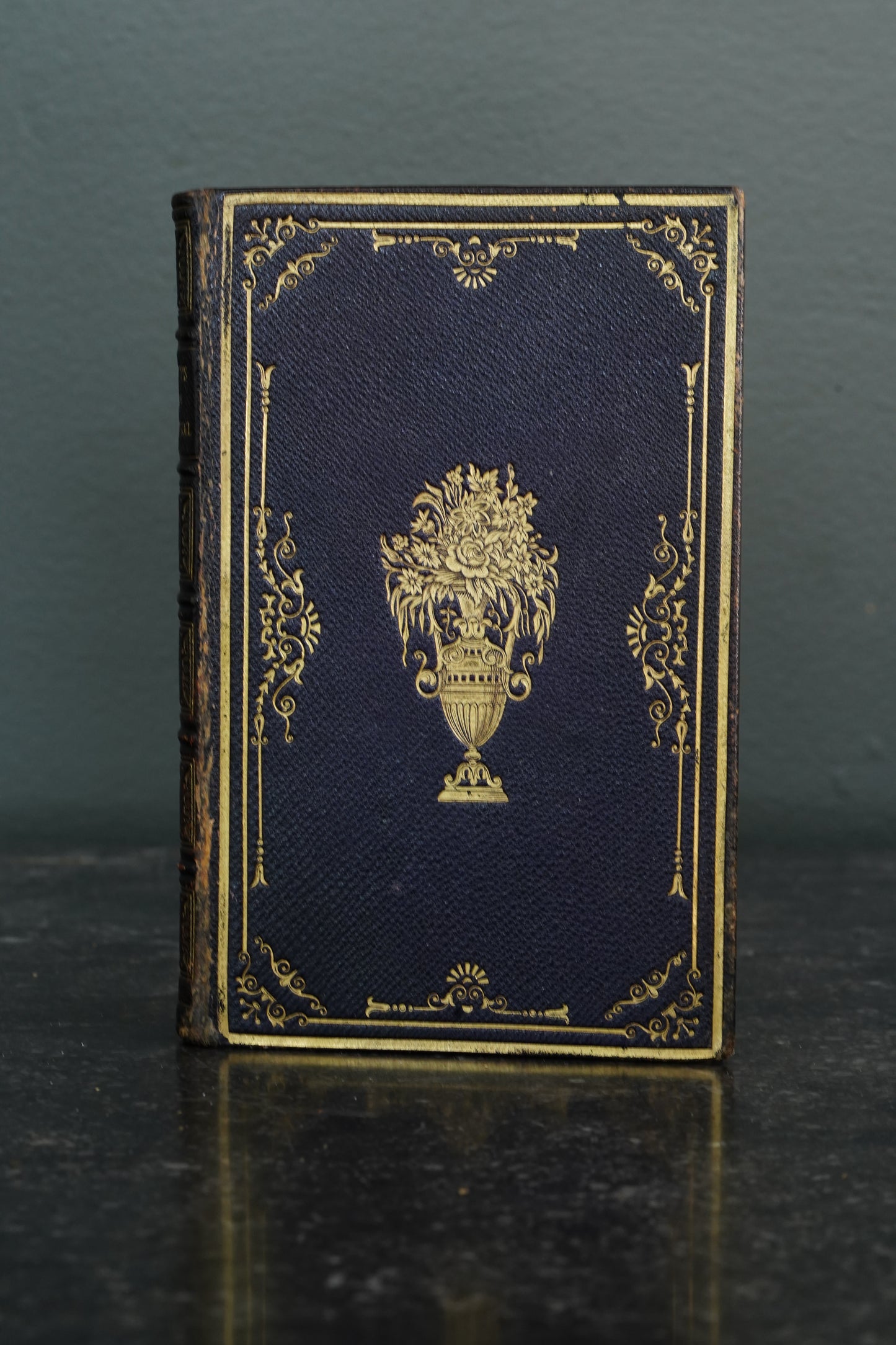 1848 Sir Walter Scott The Lay of the Last Minstrel Purple Leather Book