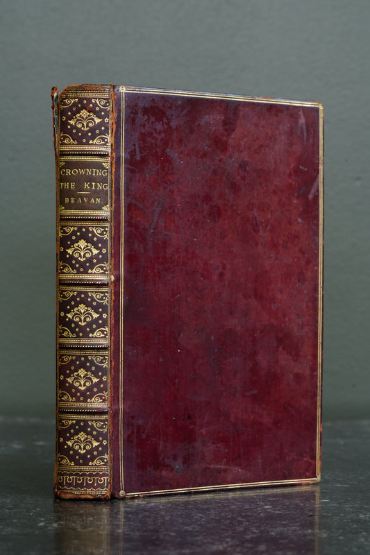 *Reserved* Crowning the King 1902 Full Leather Eton Prize Book