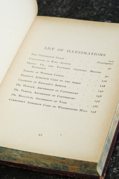 *Reserved* Crowning the King 1902 Full Leather Eton Prize Book