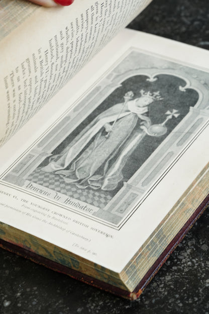 *Reserved* Crowning the King 1902 Full Leather Eton Prize Book