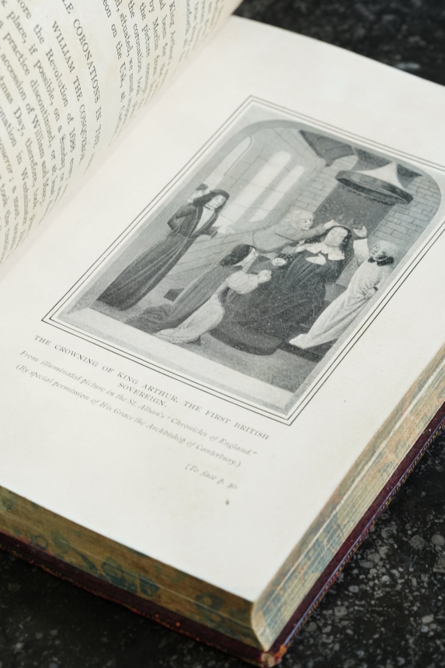 *Reserved* Crowning the King 1902 Full Leather Eton Prize Book