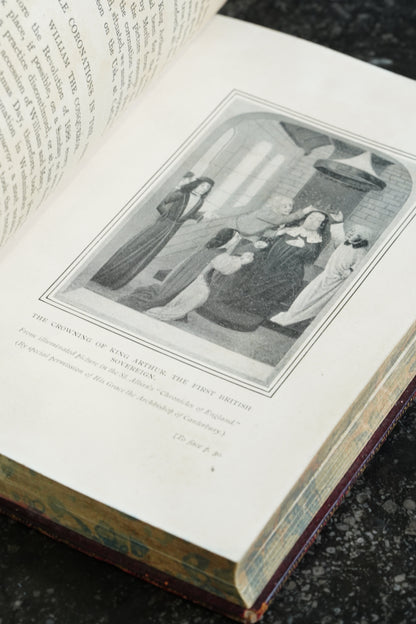 *Reserved* Crowning the King 1902 Full Leather Eton Prize Book