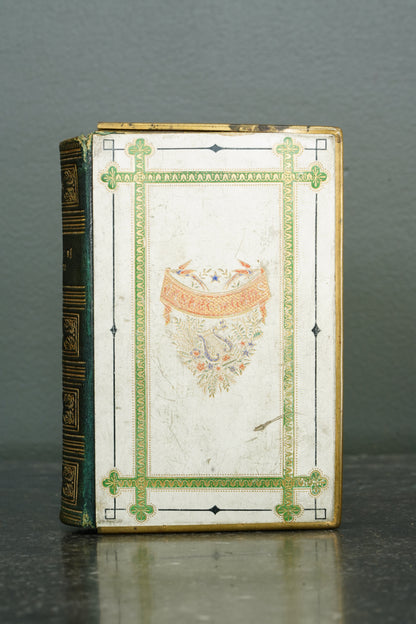 Casquet of Gems 1874 Antique Celluloid Poetry Book