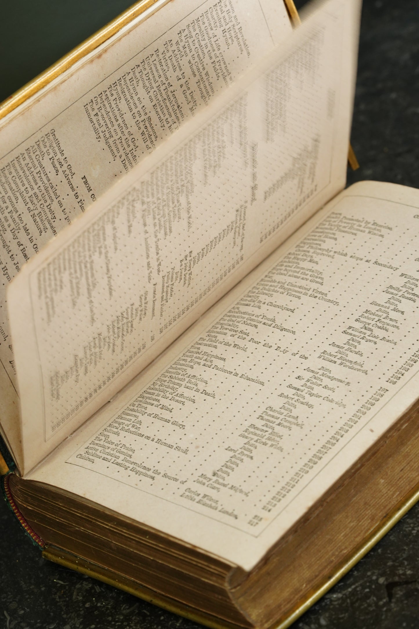 Casquet of Gems 1874 Antique Celluloid Poetry Book