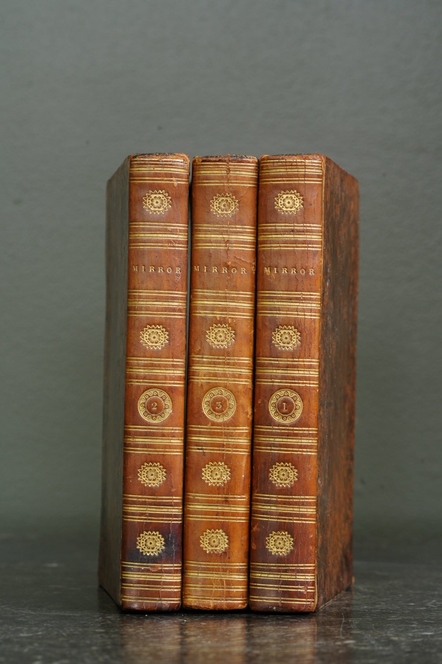 Antique Scottish Literary Essays Three Volumes Full Tree Calf 1809