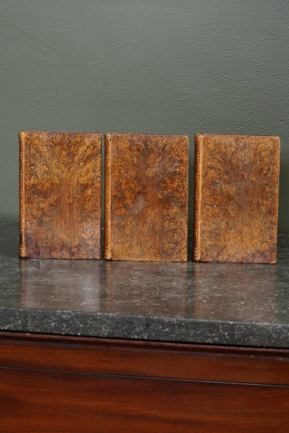 Antique Scottish Literary Essays Three Volumes Full Tree Calf 1809