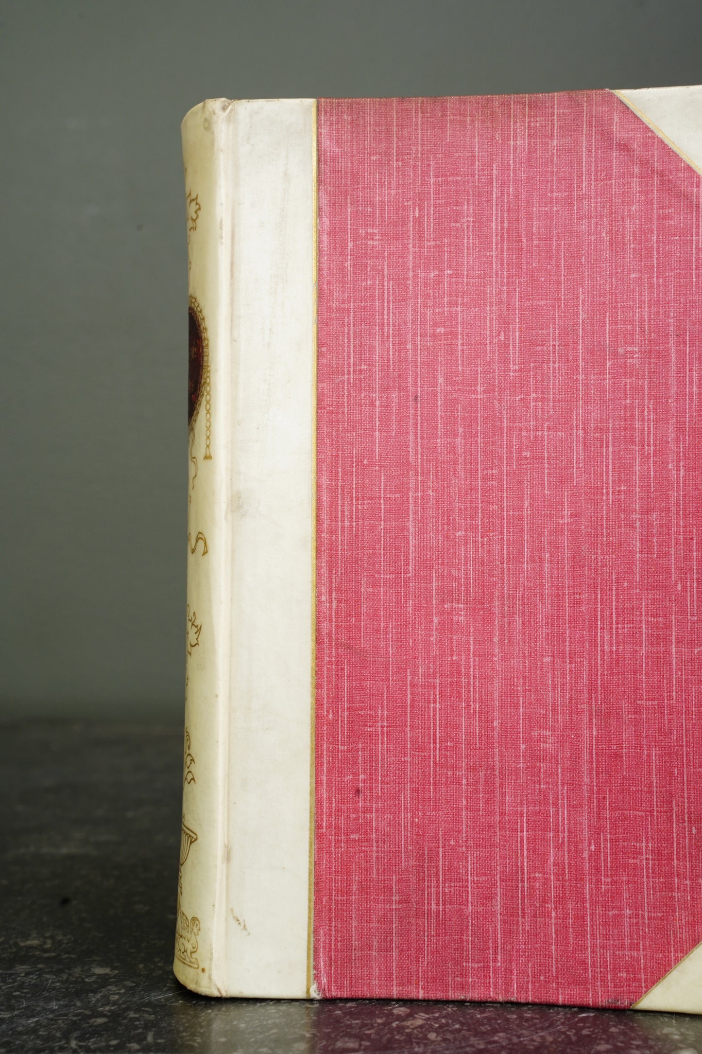 Antique Poems of Tennyson Half Vellum Oxford Edition Circa 1910
