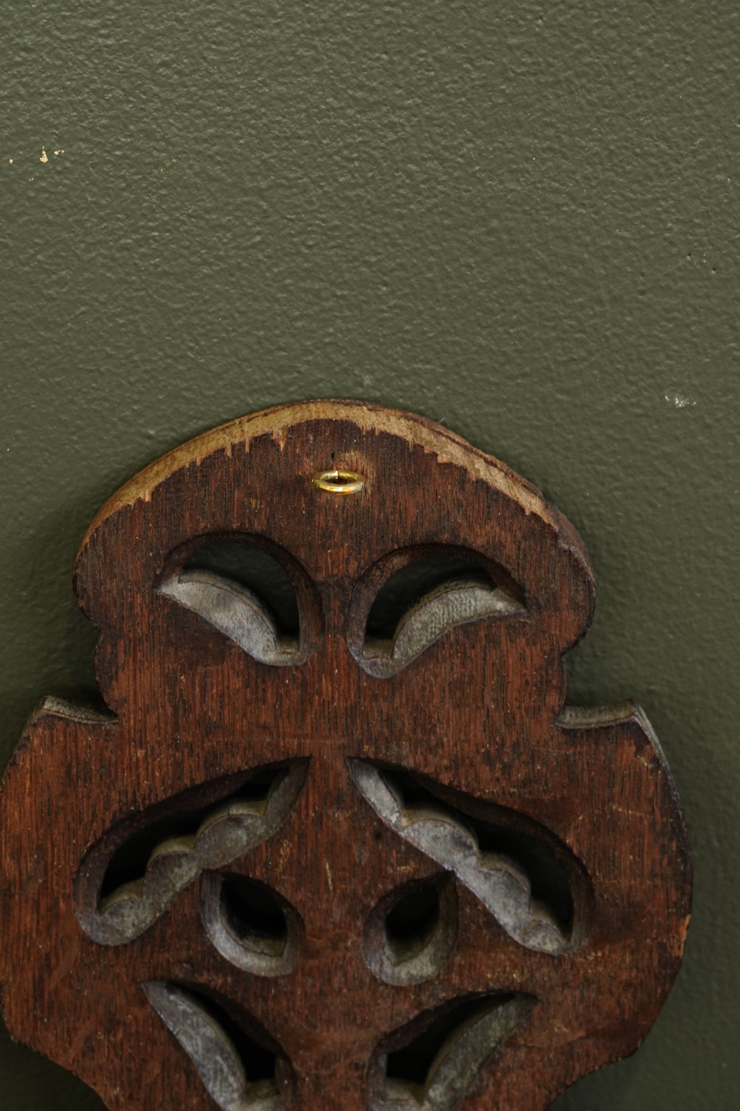 Antique English Carved Oak Architectural Fragment