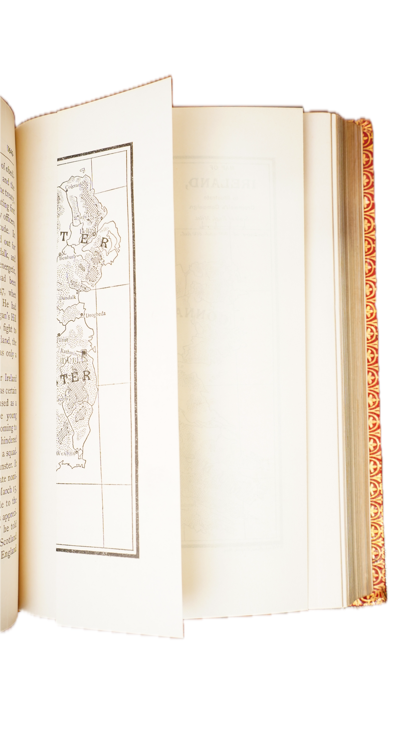 Oliver Cromwell by Charles Firth, Winchester College Prize Binding, 1905