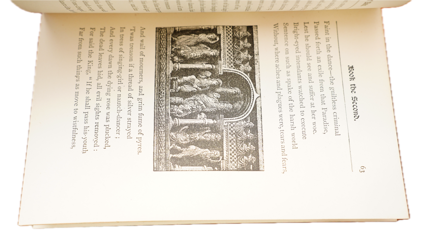 Antique Edwin Arnold Light of Asia 1895 Leather Prize Binding