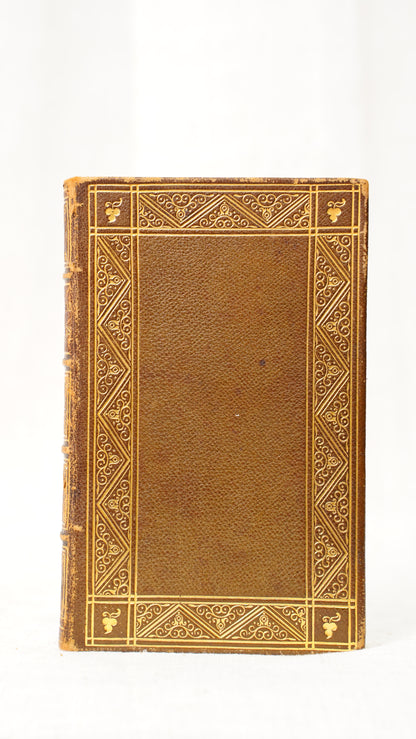 Maitland Historical Charades 1847 Antique Morocco Leather Book