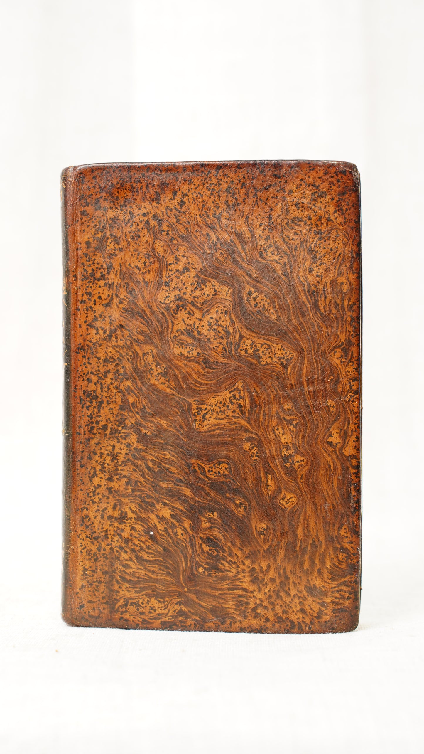 Sanchez Principios de Retorica y Poetica 1840 Antique Spanish Leather Book