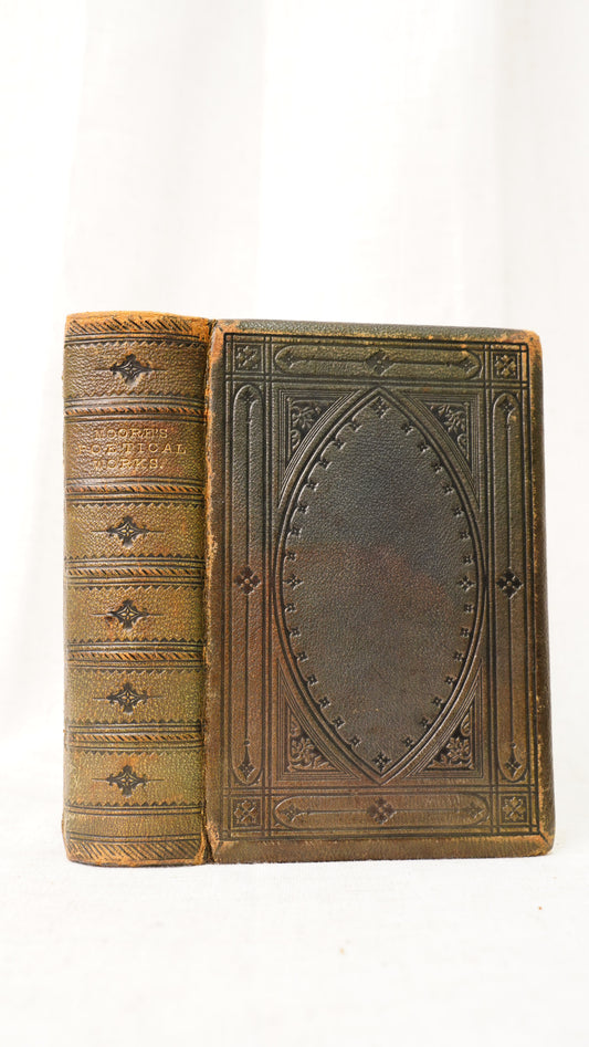 Thomas Moore Poetical Works 1863 Leather Gilt Edges
